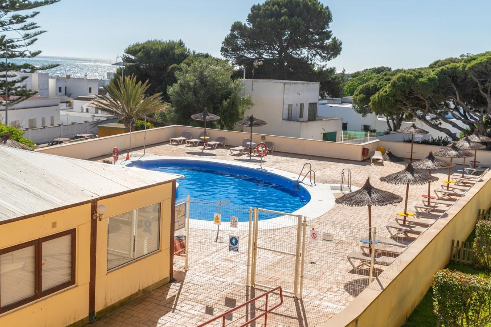 Apartamento Sereno 3 - Piscina, Garaje, Terraza Y Playa Los Canos De Meca Exterior foto
